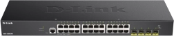 Gigabit smart switch 24× GE en 4× 10G SFP+ D-Link DGS‑1250‑28X