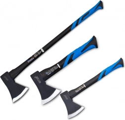 Set bijlen 600 g + 1000 g + 1800 g met composiet steel