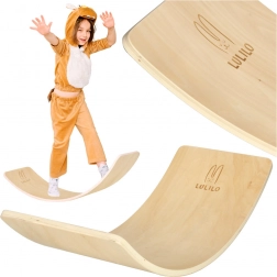 Houten balansbord Lulilo voor kinderen en volwassenen