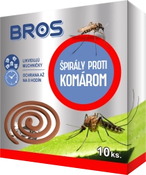 Bros spiralen tegen muggen 10 stuks