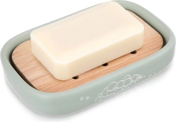 Zeepbakje GREENISH met reservoir en bamboe inzet