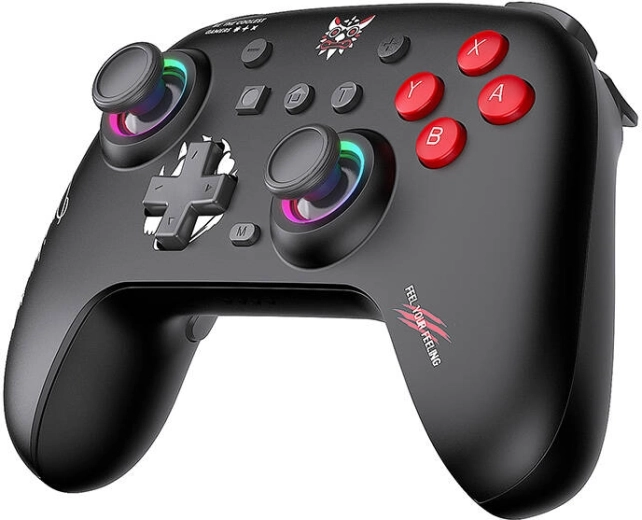 draadloze gamingcontroller ONIKUMA C1 met RGB-verlichting