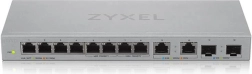 Niet-beheerde multigigabit switch met 12× poorten met 2× 2,5G en 2× SFP+ ZYXEL XGS1010-12