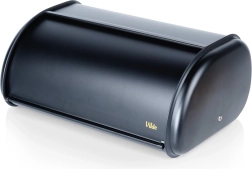 Stalen broodtrommel zwart 43 × 27,5 × 18,5 cm Vilde