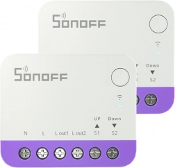 Sonoff Mini-RBS Wi‑Fi slimme schakelaar voor rolluiken (2 stuks)