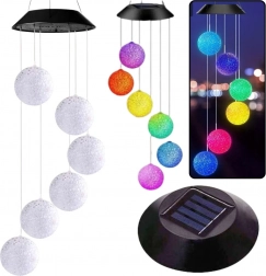 Zonne-energie tuin LED lampen gekleurde bollen
