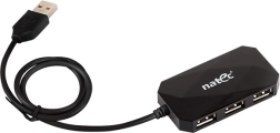 USB-hub 4 poorten LOCUST USB 2.0 zwart