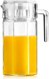 Glazen karaf met deksel 1,5 l