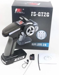 FlySky GT2G zender en FS-A3 ontvanger set, 3 kanalen AFHDS