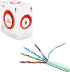 UTP-kabel Cat 6, massieve kern AWG24, 305 m, grijs