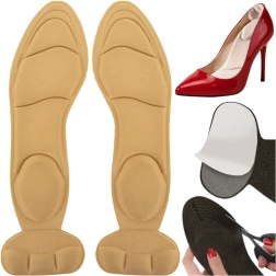 Beige RUHHY inlegzolen voor pumps met demping