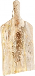 Houten snij- en serveerplank 50,5 × 24,5 cm