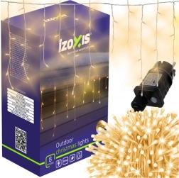 Kerstlichtsnoer 300 LED 15 m warm wit IZOXIS met programmapulator