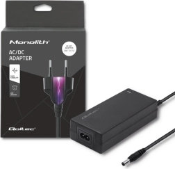 Desktop-voedingsadapter 60 W 12 V 5 A met connector 5,5 × 2,1 mm + voedingskabel