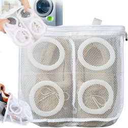 mesh waszak voor het wassen van kinderschoenen met ritssluiting
