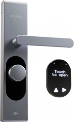 LOQED Touch slimme deurslot (zilver) met Wi‑Fi en Bluetooth