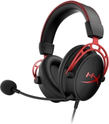 HyperX Cloud Alpha gamingheadset zwart-rood