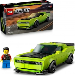 lego speed champions dodge challenger srt hellcat – sportauto voor kinderen