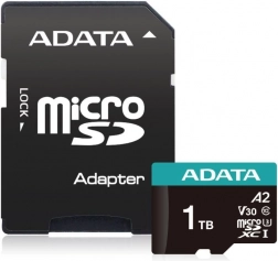 MicroSD-geheugenkaart PremierPro 1TB met adapter