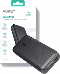 Powerbank Aukey, 20000mAh, snelladen