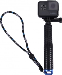 Selfiestick PULUZ uitschuifbaar voor actioncamera’s, zwart (DJI, GoPro, Insta360)
