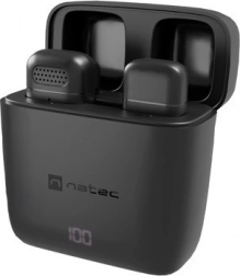 Draadloze dasspeldmicrofoon NATEC Hopper met USB-C