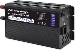 Intelligente acculader Monolith 20A 24V voor LiFePo4, AGM, GEL, SLA