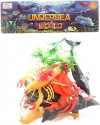 Set zeedieren in zakje