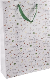 Papieren cadeautas van de Kerstman 32,5 × 10 × 45,5 cm