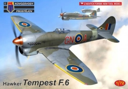 Modelvliegtuig Tempest F.6 op schaal 1/72
