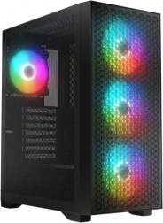 Computerbehuizing Logic Dart Pro ARGB Midi zwart