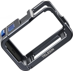 Metalen Telesin‑behuizing voor DJI OSMO ACTION 5/4/3 (zwart)