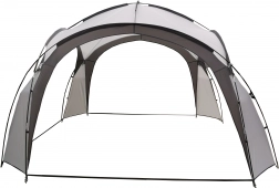 Tuinfeestpaviljoen met draagtas, grijs, MULTIGARDEN