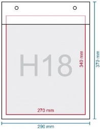 bubbel-envelop H18 zelfklevend 37 × 29 cm