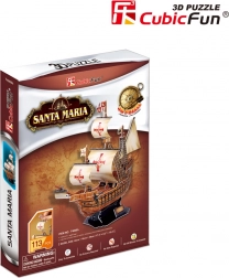 Puzzel 3D Log Santa Maria