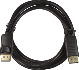 DisplayPort 1.2-kabel, 4K, 5 m, zwart