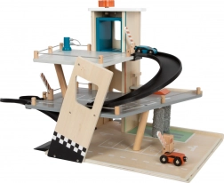 Houten raceparkeerplaats small foot