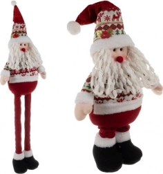 telescopische kerstkabouter Santa 95 cm Ruhhy