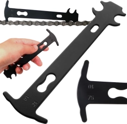 Fiets-kettingslijtage meter