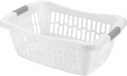Plastic wasmand voor schoon wasgoed Heidrun 64 × 44 × 24,5 cm