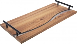 Houten serveerplank met handgrepen River 42 × 20 × 4,5 cm