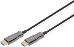 Hybride HDMI 2.0 Premium HighSpeed 4K/60 Hz AOC-kabel met Ethernet – Zwart