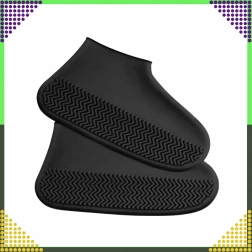 Waterdichte siliconen overschoenen met antislipzool, maat S
