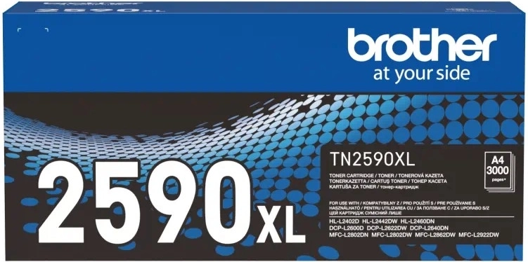 BROTHER toner zwart met hoge capaciteit voor de series L24xx/26xx/28xx/29xx