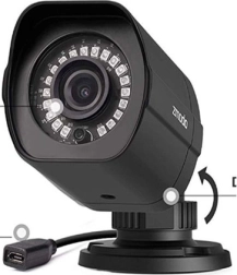 Zmodo beveiligingscamera 1080p met IP65-weerbestendigheid voor buiten- en binnengebruik