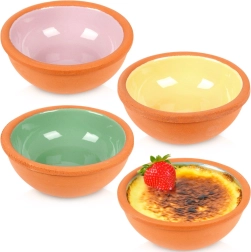 Keramische ovenschalen 150 ml - 4 stuks