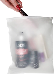 Matte zipzakjes 350 × 450 mm, verpakking 50 stuks