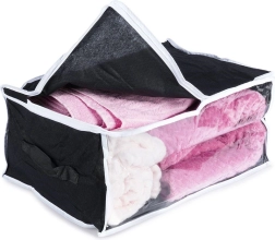 Textiele opbergzak voor beddengoed 45 × 30 × 20 cm