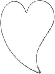 RVS koekjesuitsteker hart 3 cm