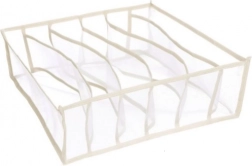 Kastorganizer met 6 vakken voor ondergoed – wit